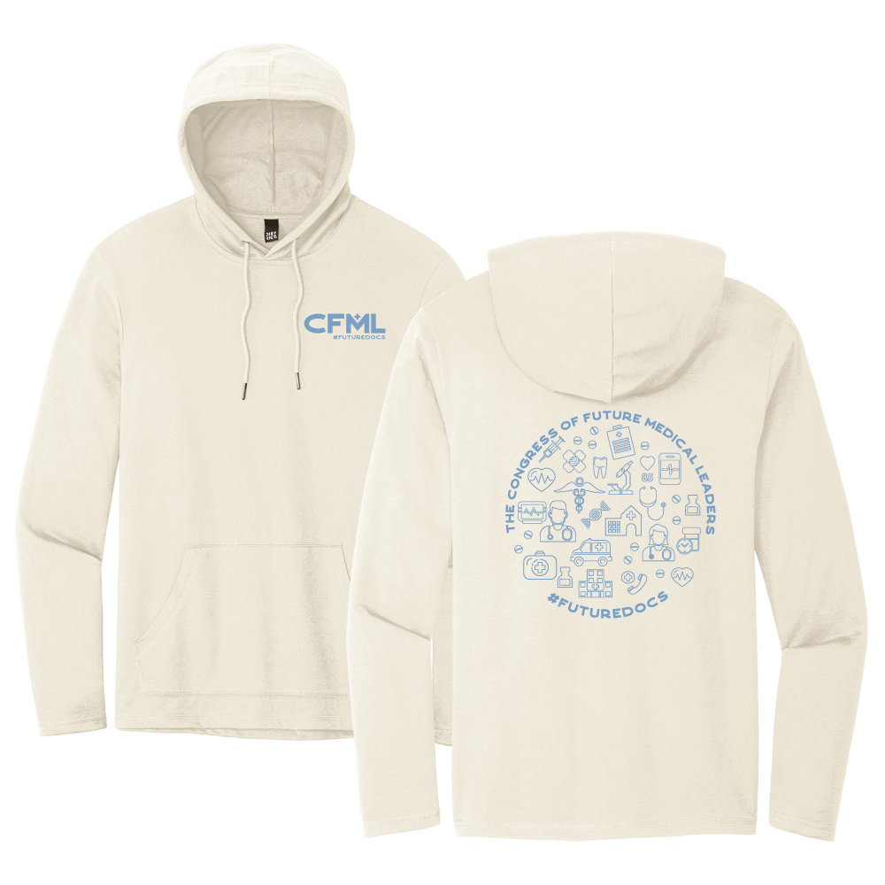 CF ICON Hoody Tee - District ® Featherweight French Terry ™ Hoodie Tee