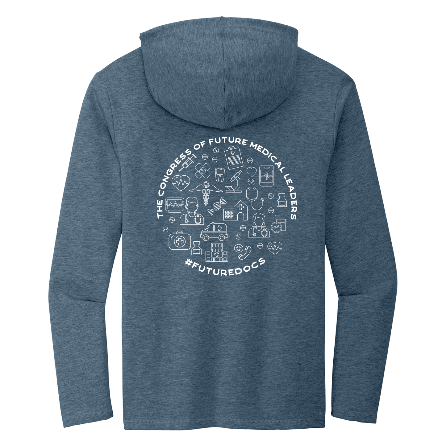 CF ICON Hoody Tee - District ® Featherweight French Terry ™ Hoodie Tee