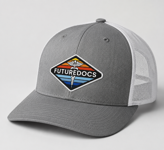 FD Flexfit Hat Diamond Logo - Port Authority® Flexfit® Mesh Back Cap